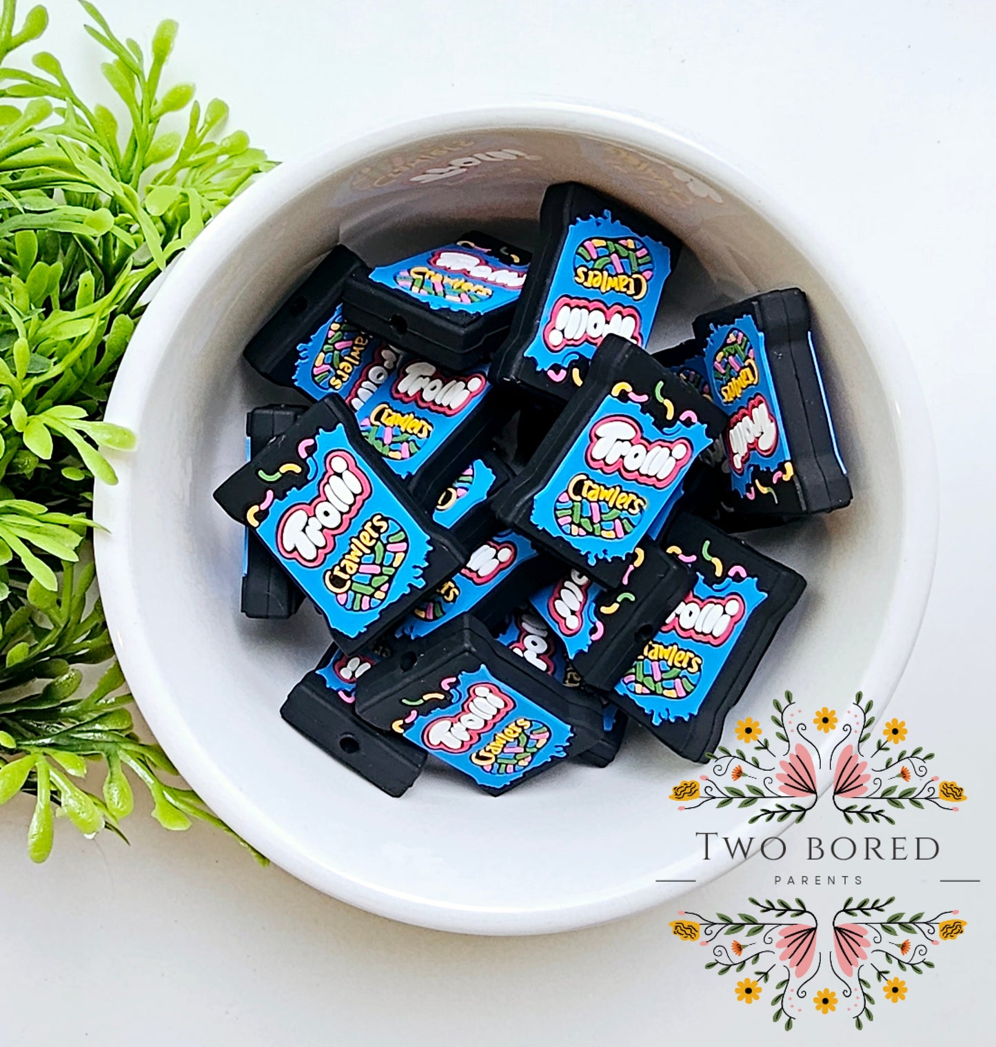 Gummy Crawlers Focal Bead