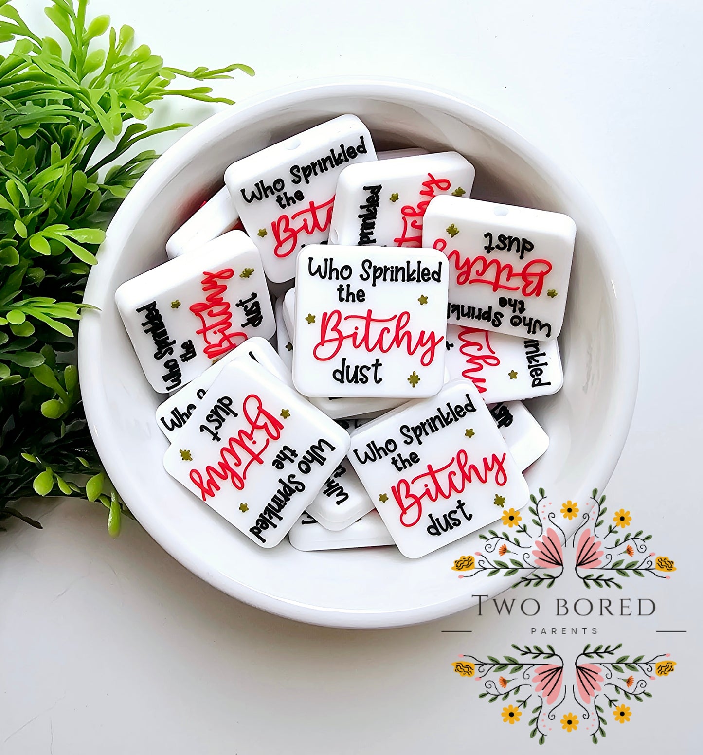 Sprinkle B Dust Focal Bead