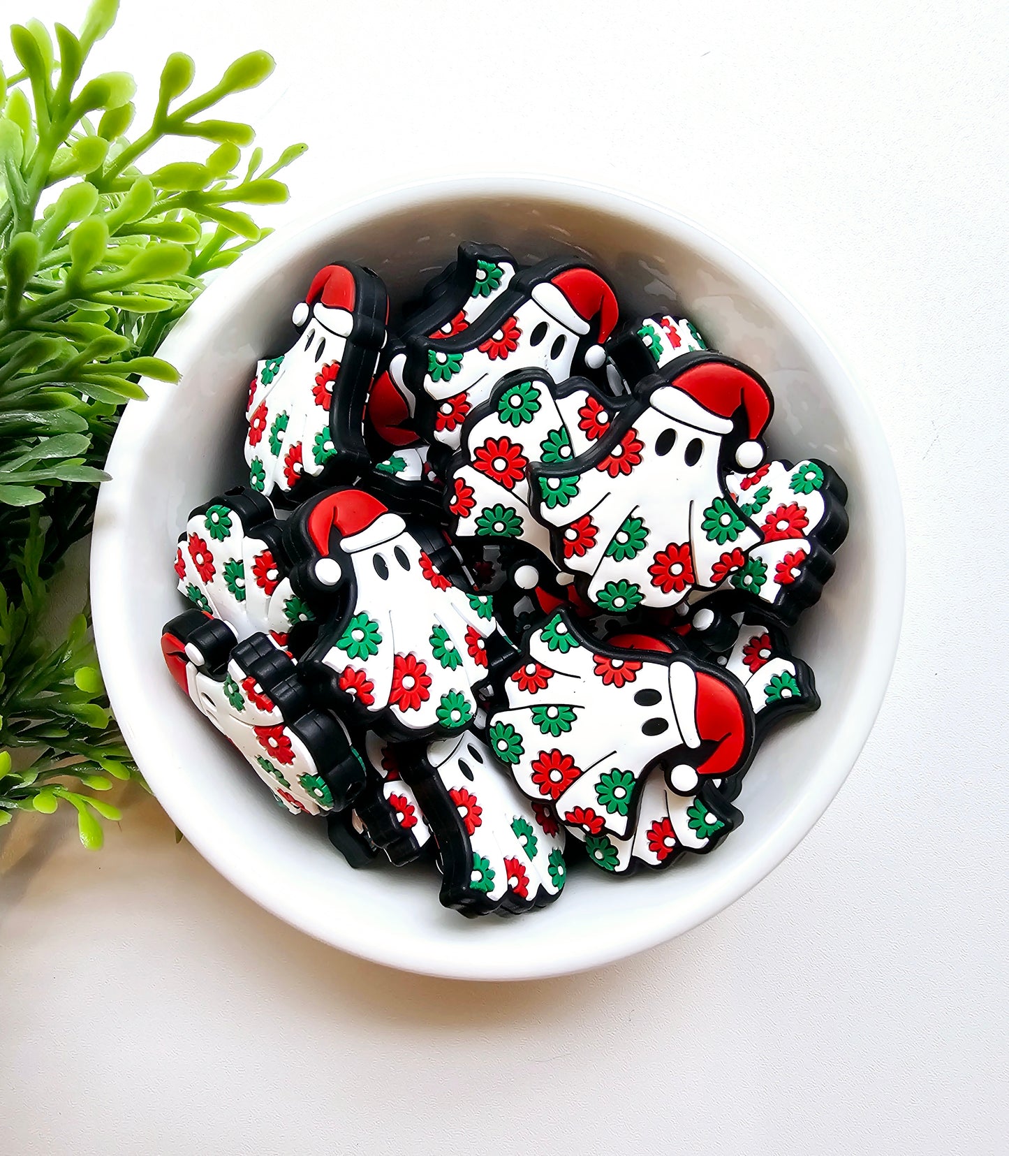 Jolly Ghost Focal Bead