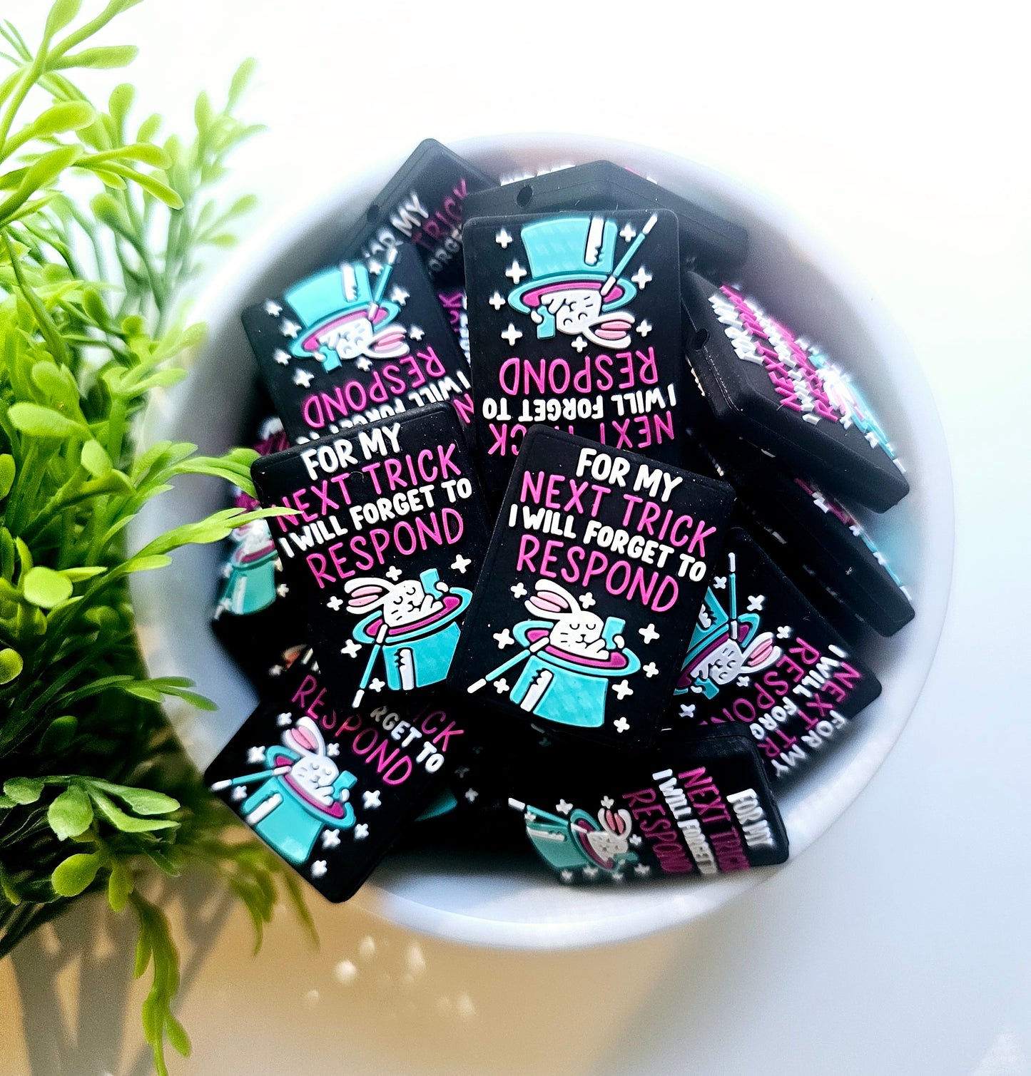 For My Next Trick Focal Bead