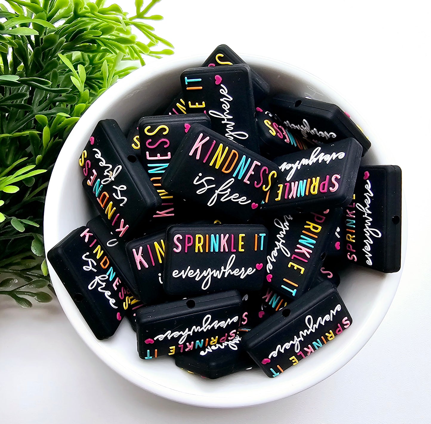 Kindness is Free Focal Bead