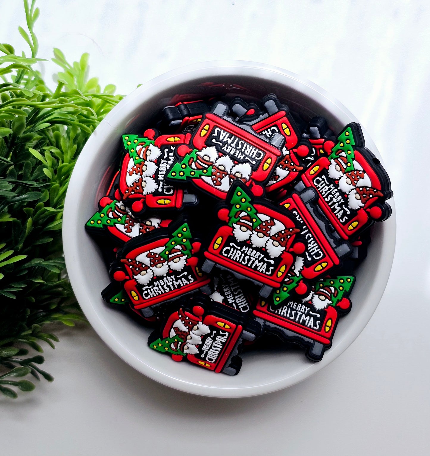 Merry Gnomes Focal Bead