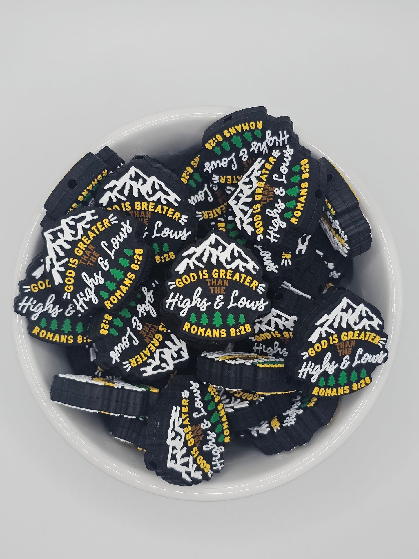 God is Greater Focal Bead