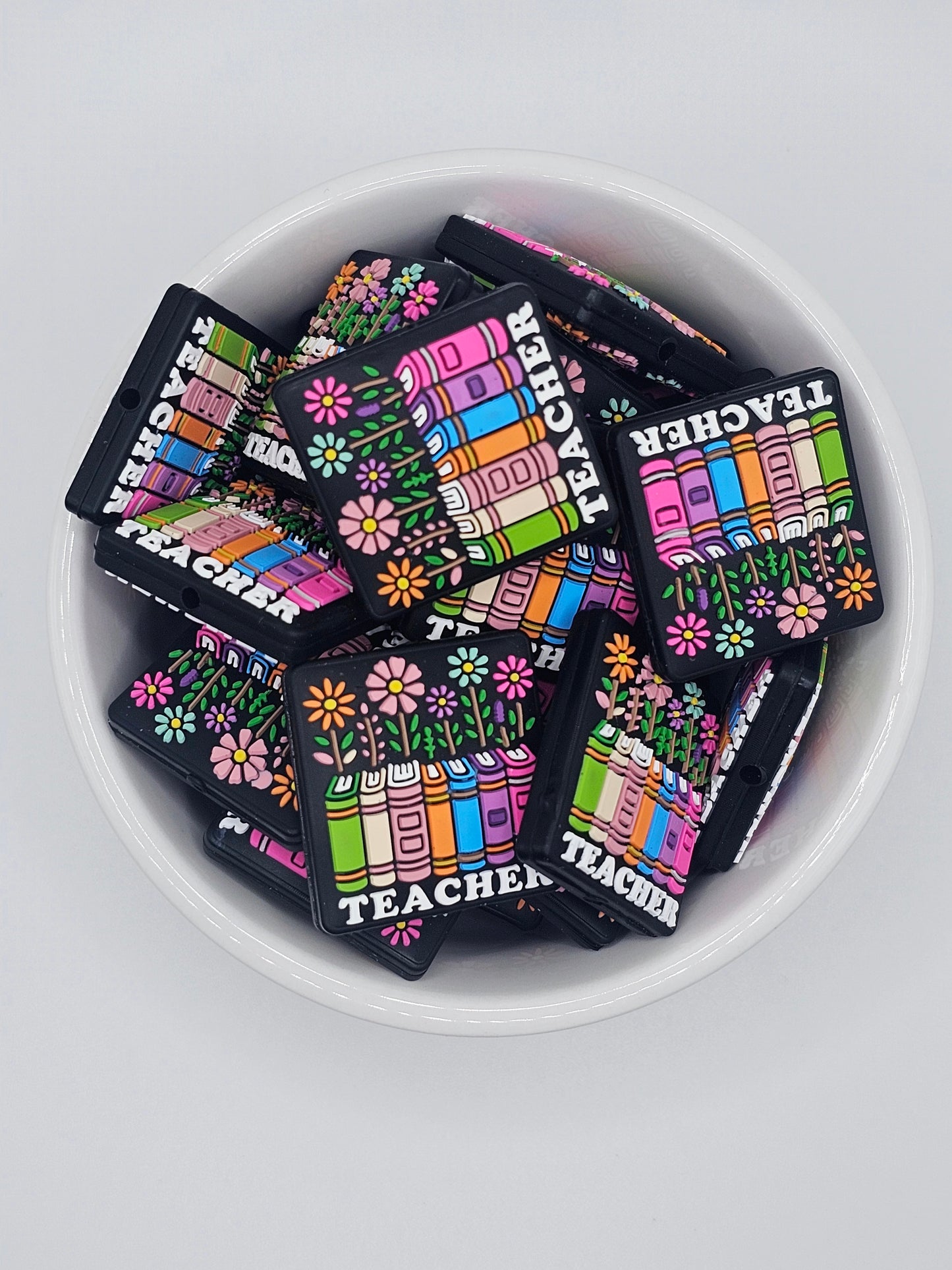 Teacher Books Focal Bead