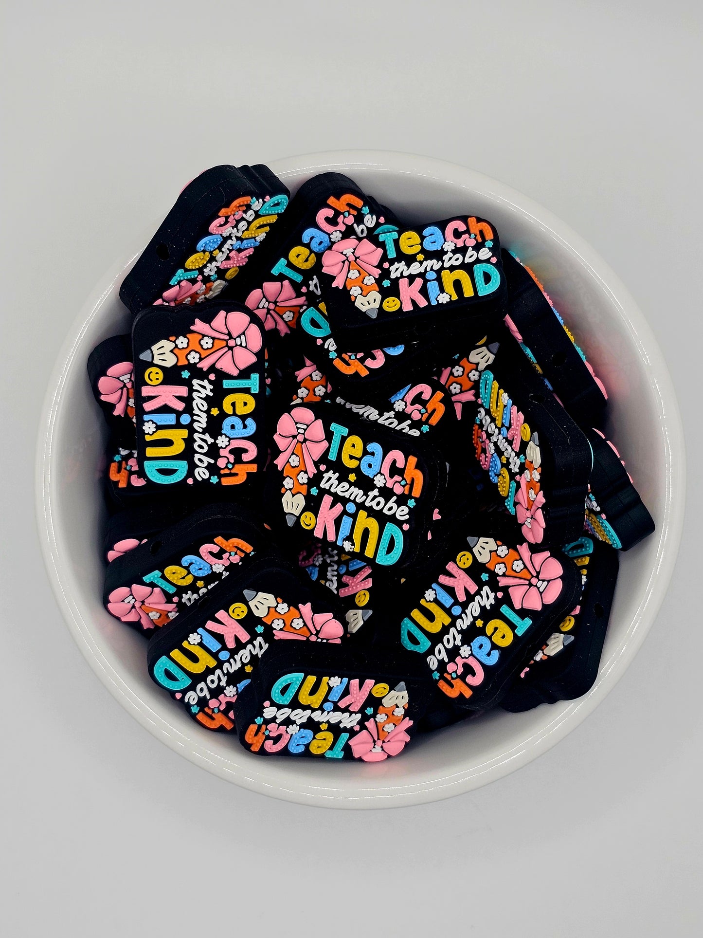 Teach Them to be Kind Focal Bead