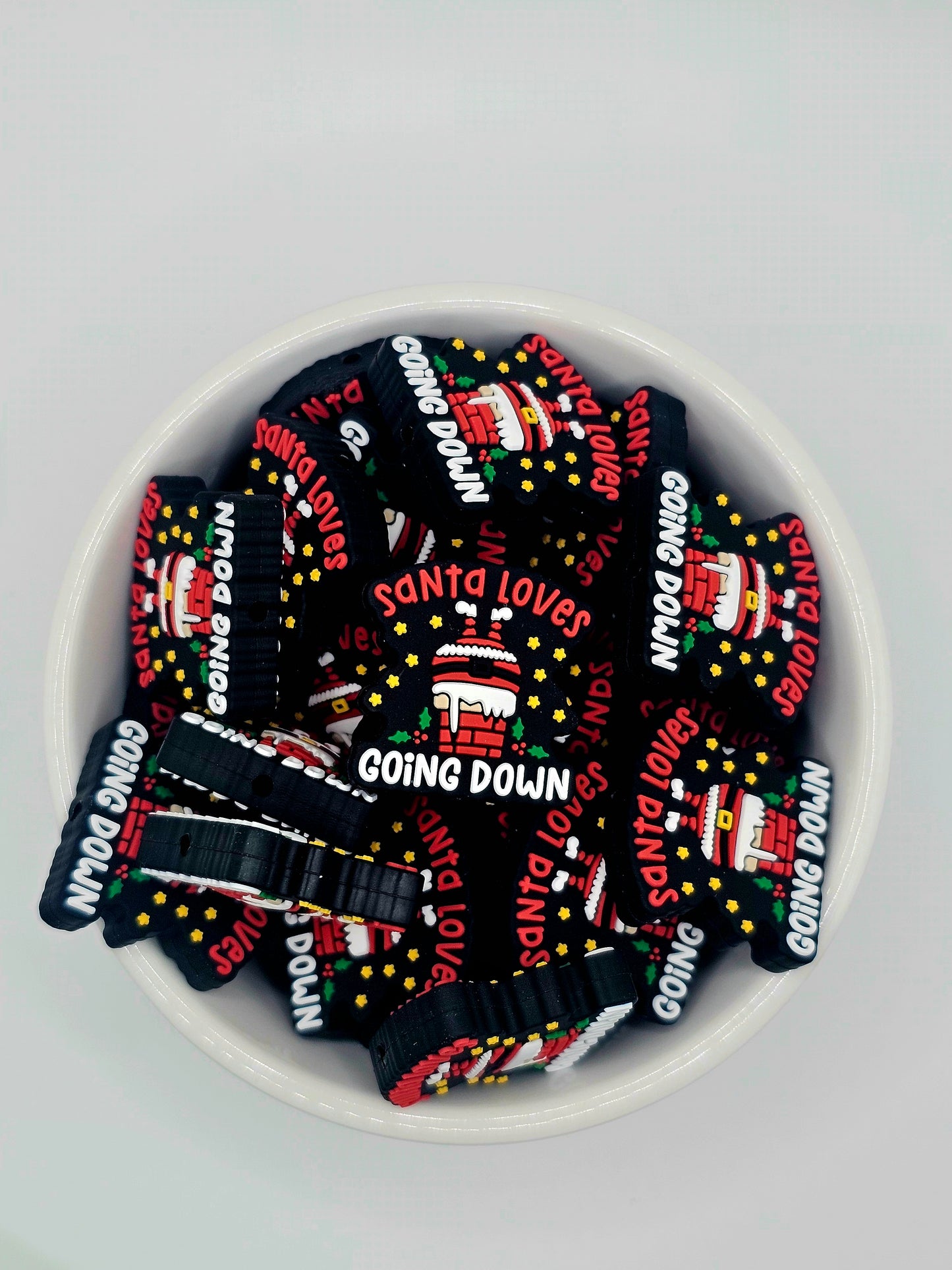 Dirty Santa Focal Bead