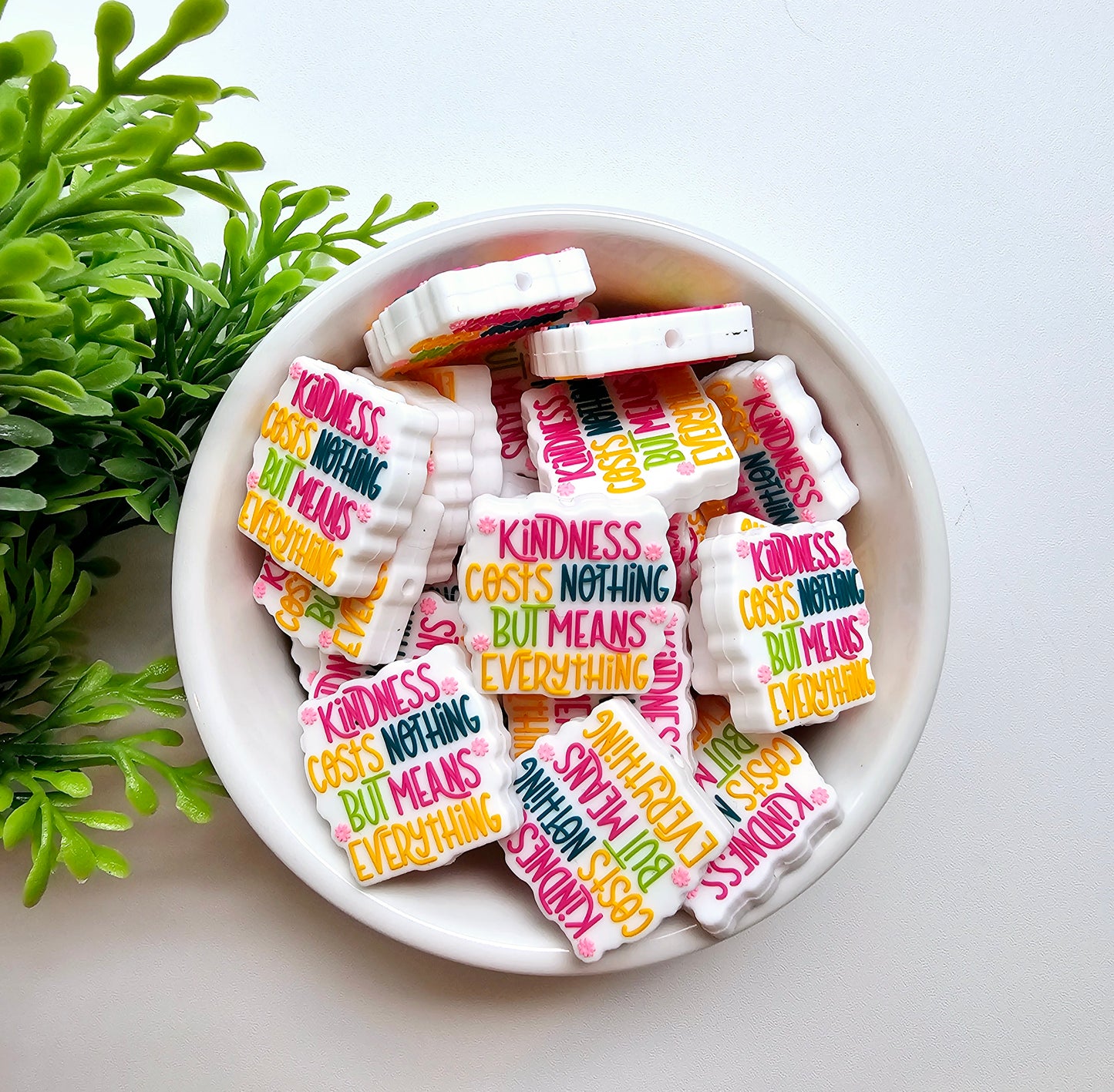 Kindness Costs Nothing Focal Bead