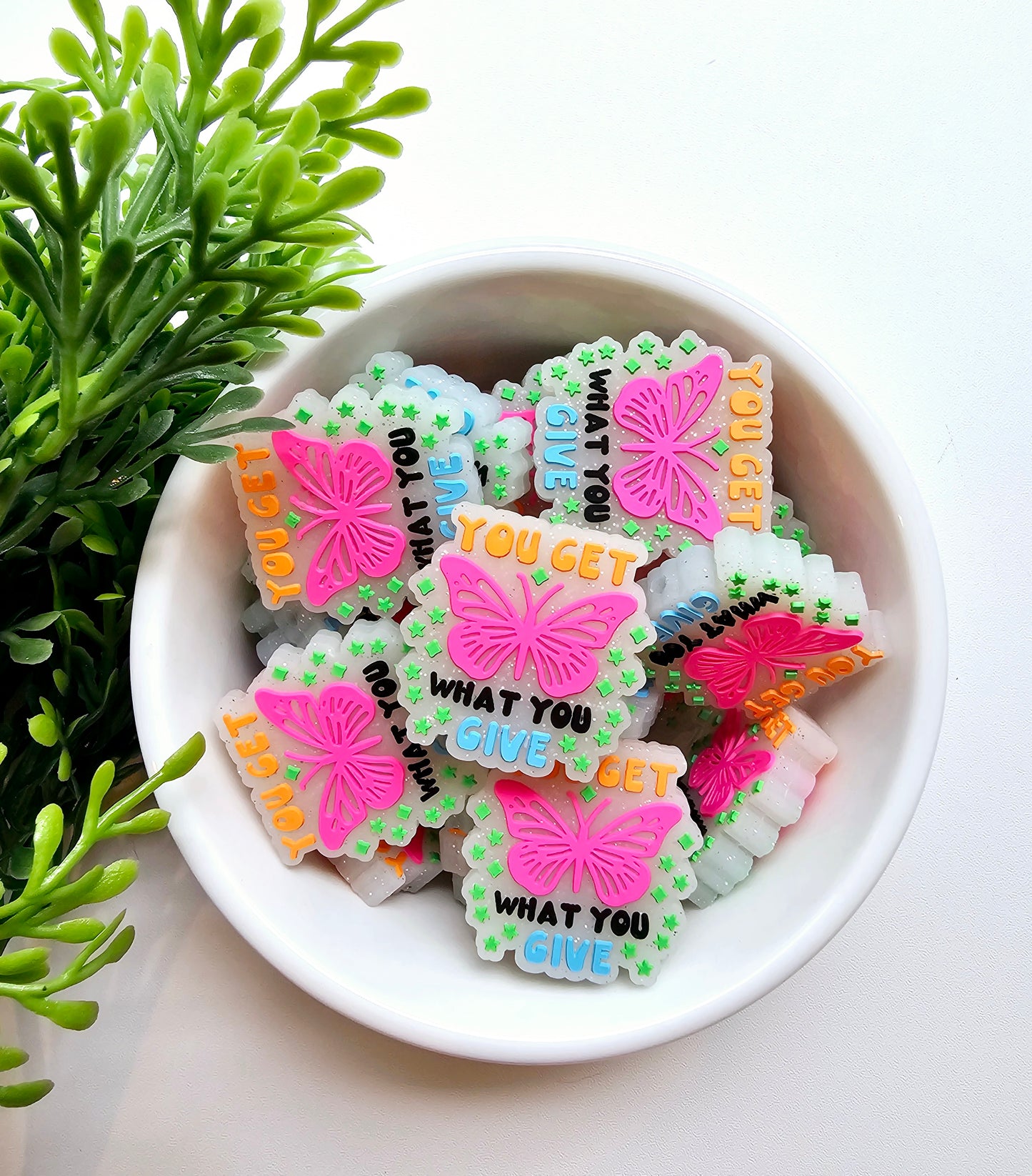 You Get What You Give Focal Bead