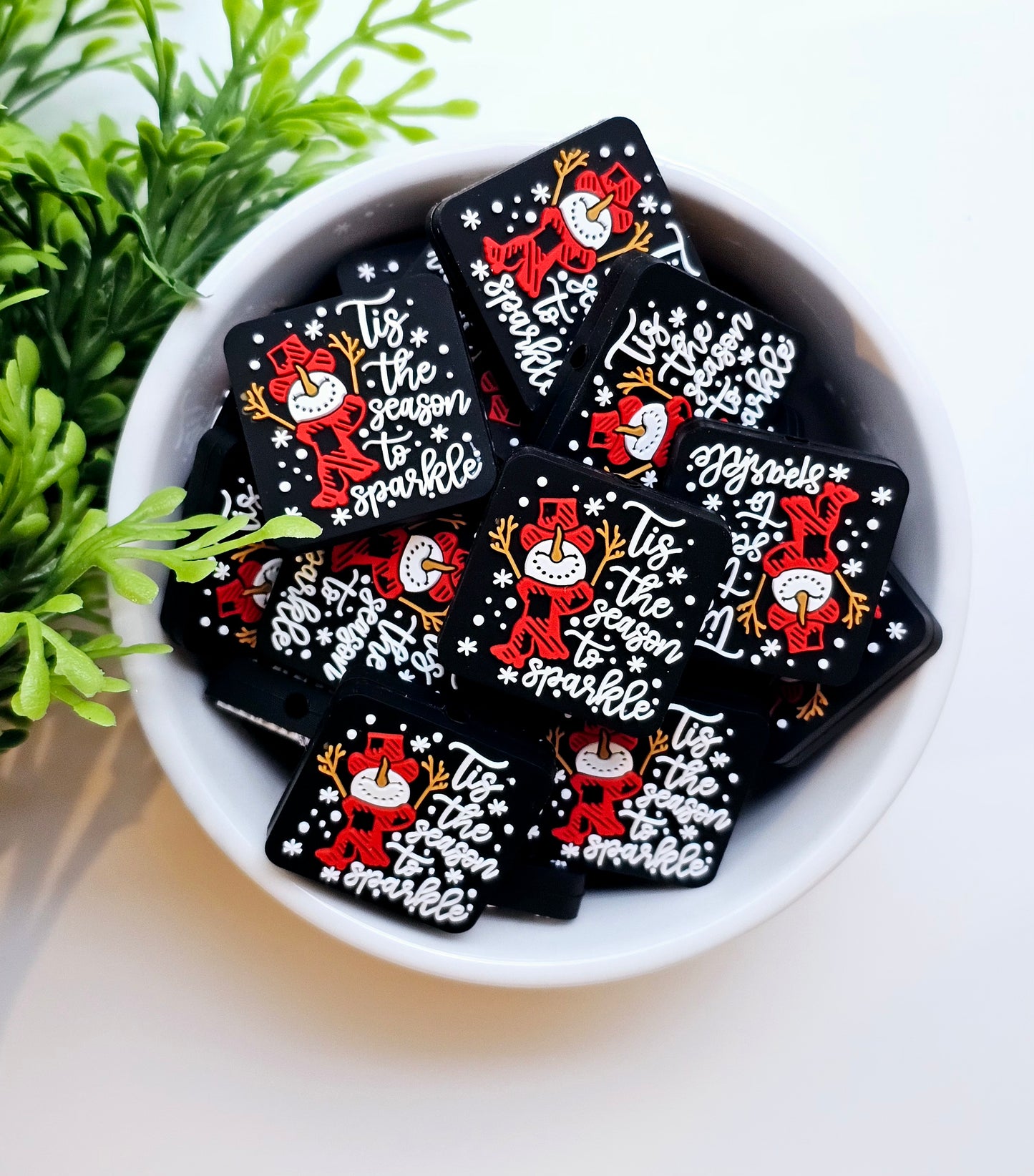 Tis The Season Focal Bead