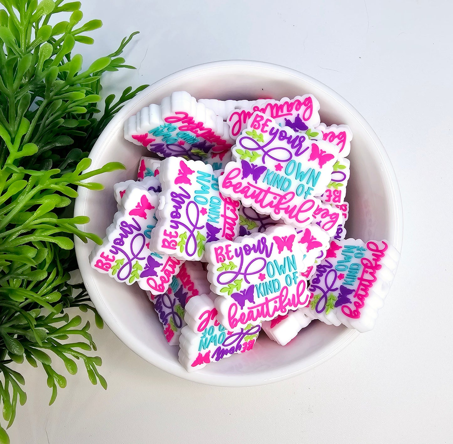 Be Your Own Kind of Beautiful Focal Bead