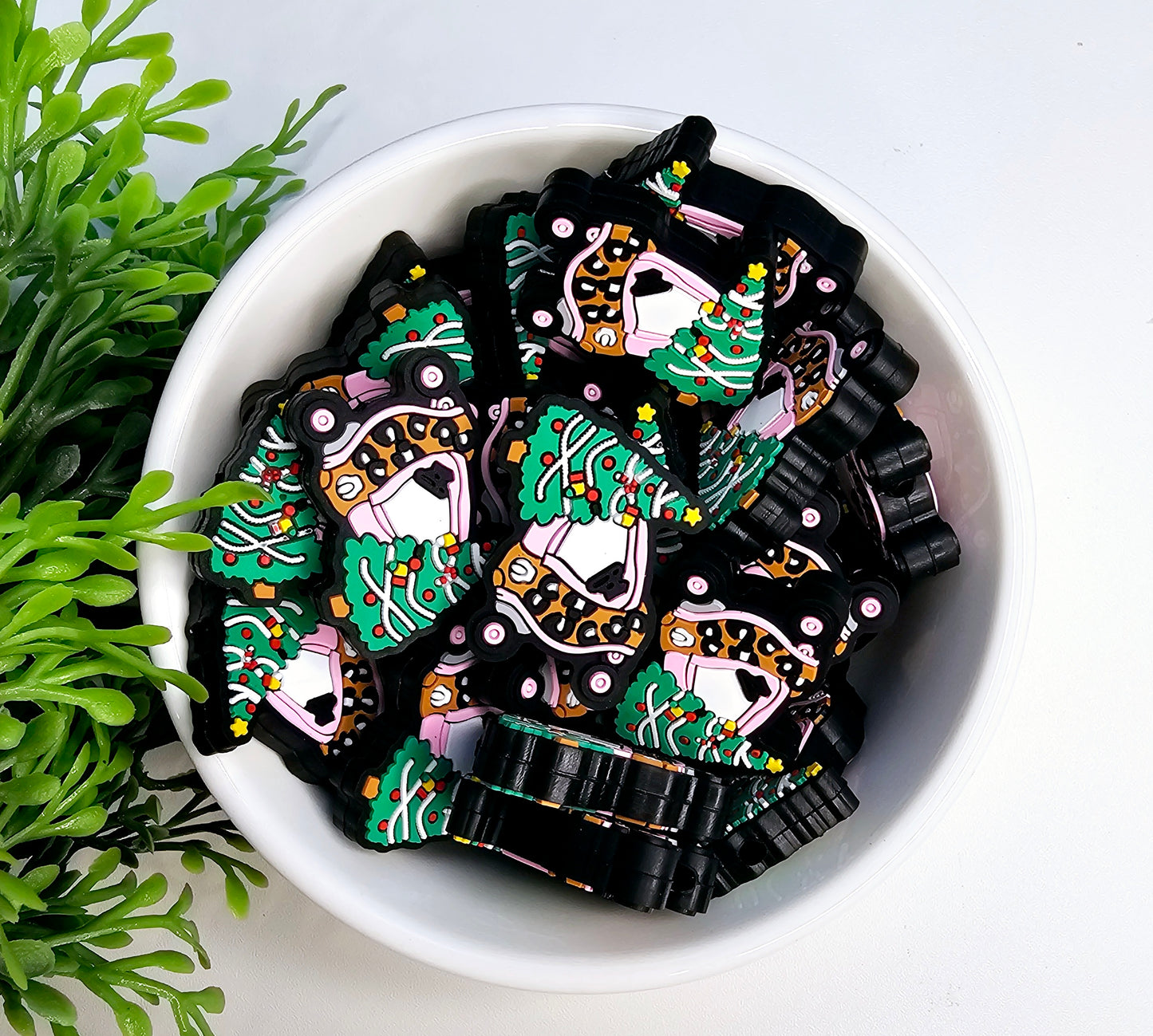 Leopard Tykes Focal Bead