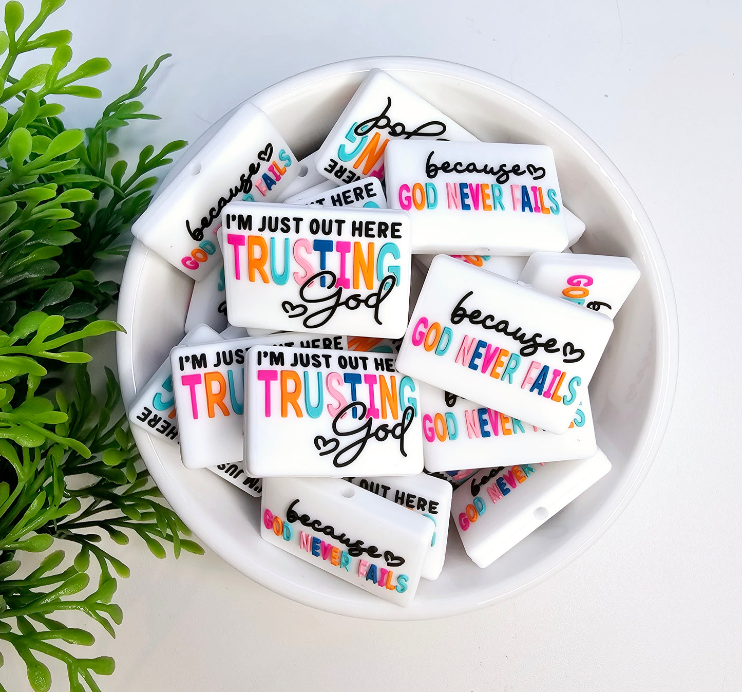 Trusting God Focal Bead