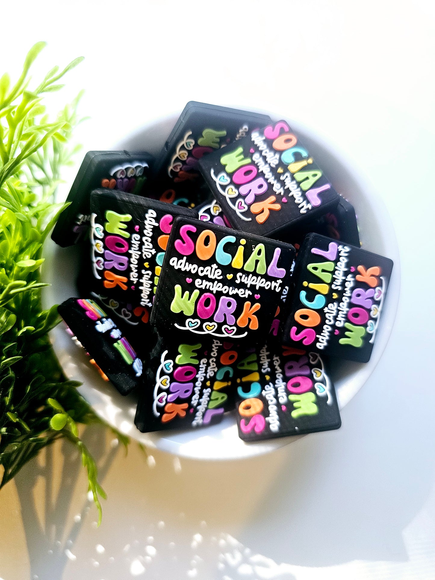 Social Worker Focal Bead