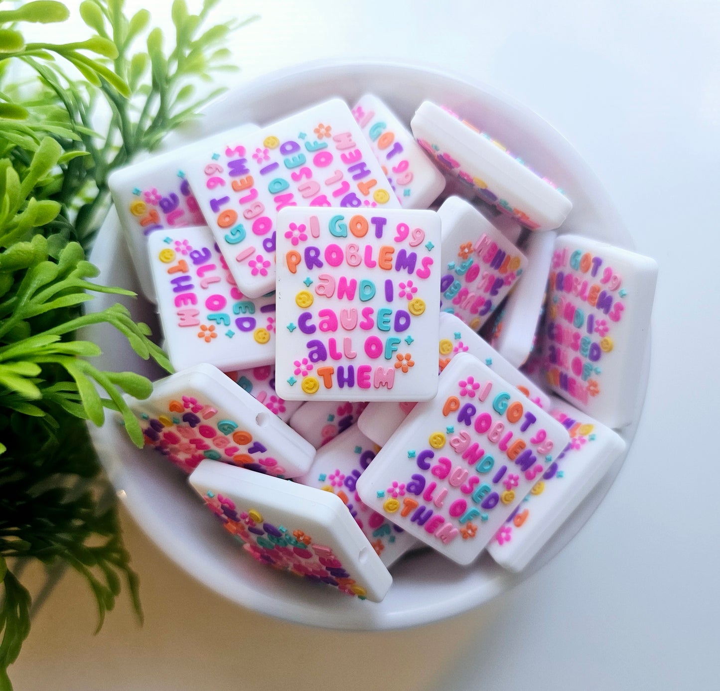 I Got 99 Problems Focal Bead