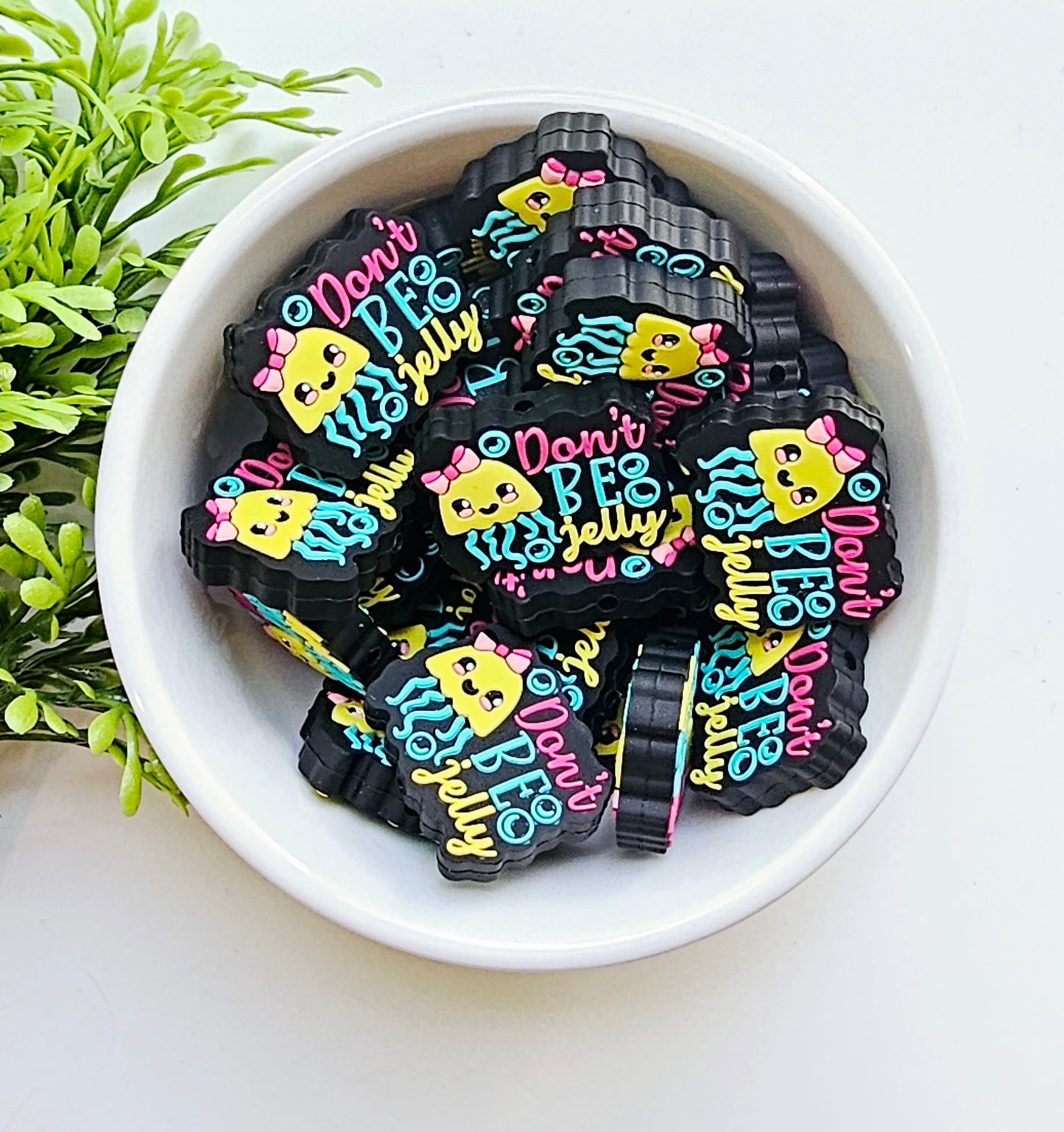 Don't Be Jelly Focal Bead